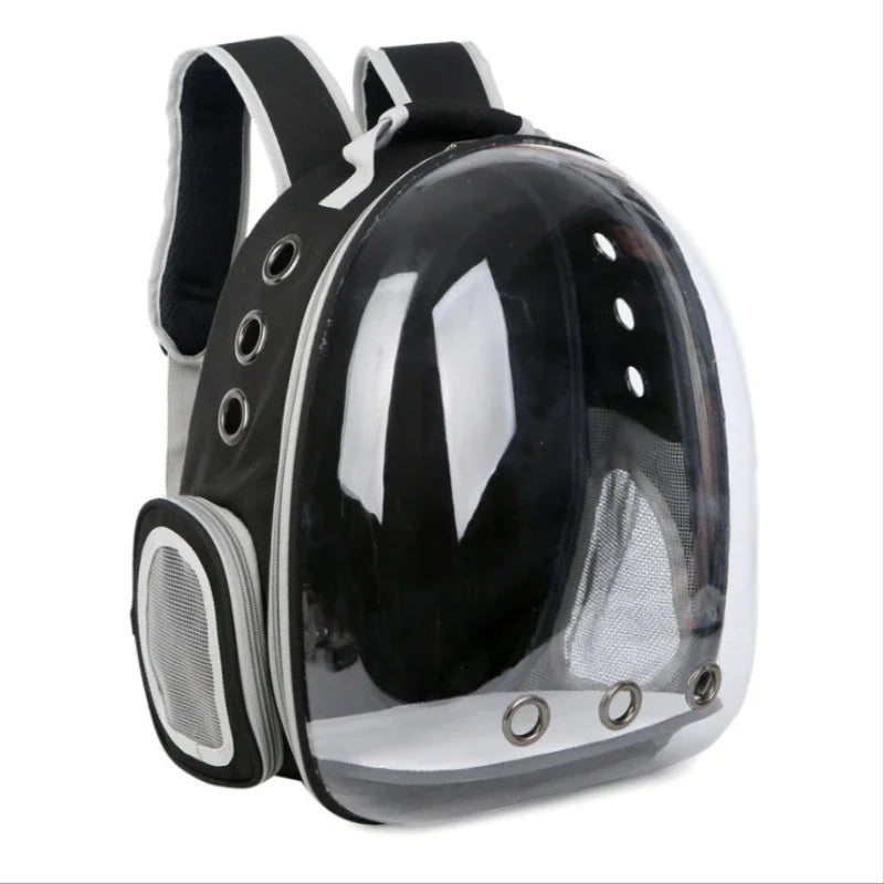 Transparent Portable Cat Carrier Backpack Breathable Bubble Pet Backpack for Small Animals Puppy Kitty Travel Capsule