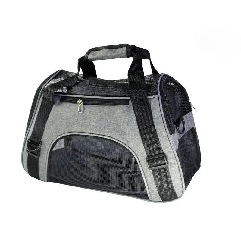 Cat Bags Portable Dog Carrier Bag Mesh Breathable Carrier Bags for Small Dogs Foldable Cats Handbag Travel Pet Bag Transport Bag