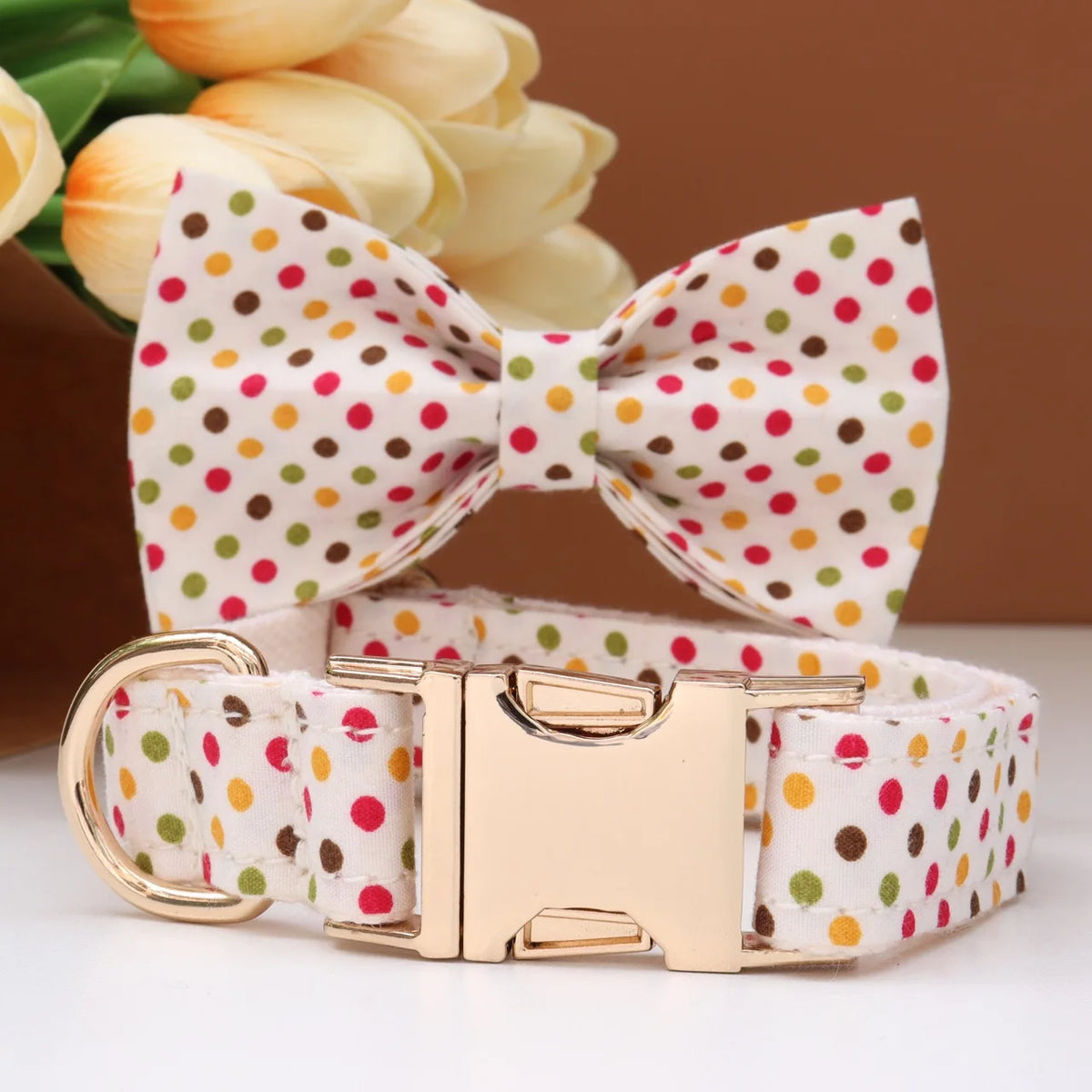 6 Colors Customized Dog Collar Set Free Personalized ID Name Tel Engraving Name for Small Medium Large Dogs Adjustable Dog Leash