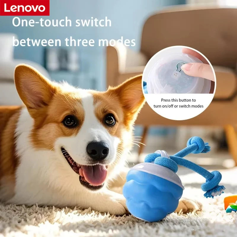 Lenovo Intelligent Fetch Exercise Toy for Small Medium Dogs Indoor Play Smart Dog Toy Ball Electronic Interactive Pet Toy